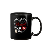 Pug Road To My Heart Mug thumbnail