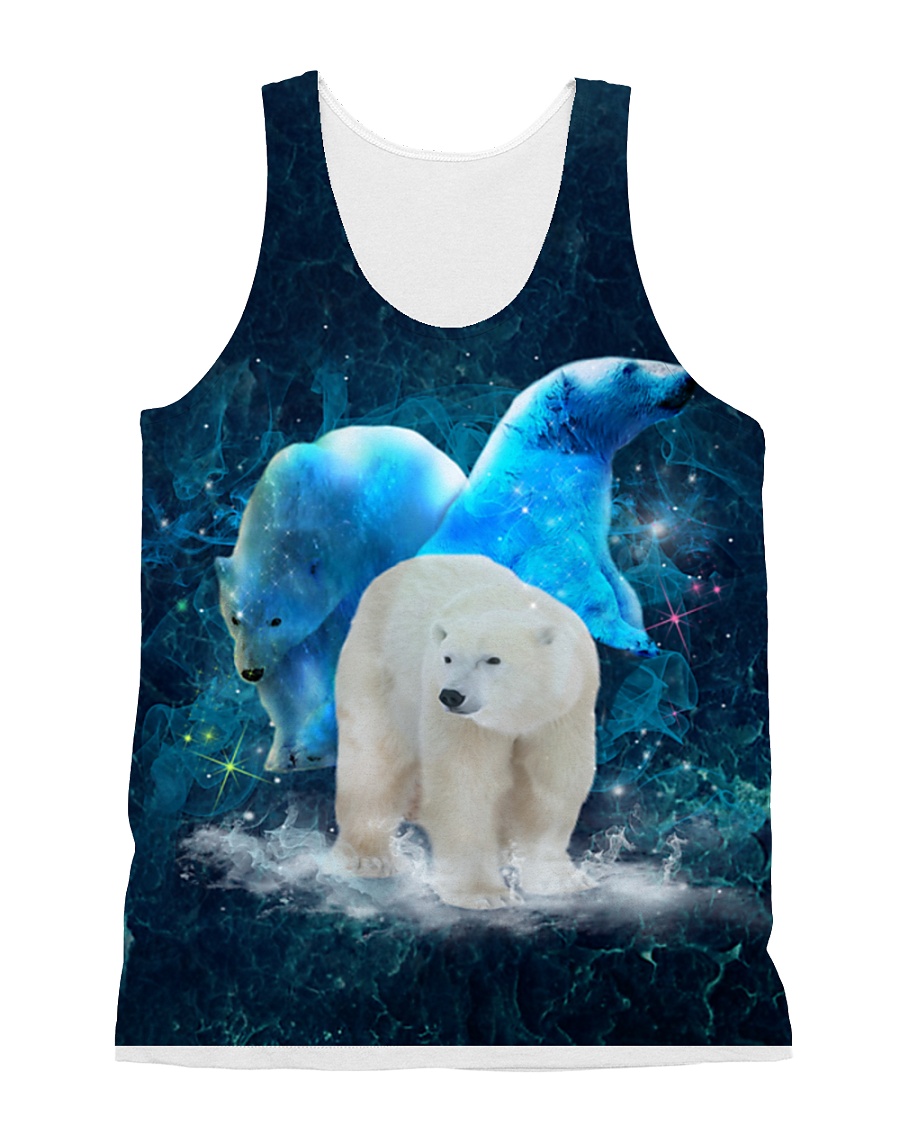 Polar Bear Patronus All-over Unisex Tank