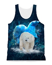 Polar Bear Patronus All-over Unisex Tank front