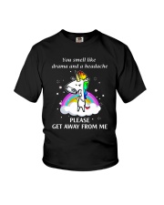 Unicorn get away 0911 Youth T-Shirt thumbnail