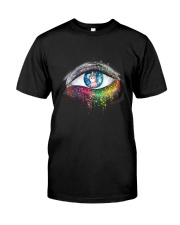 Unicorn In Eyes 2209 Classic T-Shirt thumbnail
