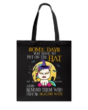 Unicorn Put On The Hat Tote Bag thumbnail