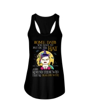 Unicorn Put On The Hat Ladies Flowy Tank thumbnail
