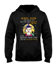 Unicorn Put On The Hat Hooded Sweatshirt thumbnail