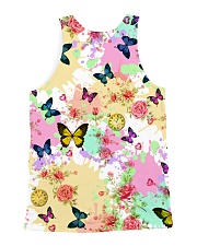 Skull Flowers 2806 All-over Unisex Tank back
