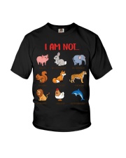 Vegan - I am not 2106P Youth T-Shirt thumbnail