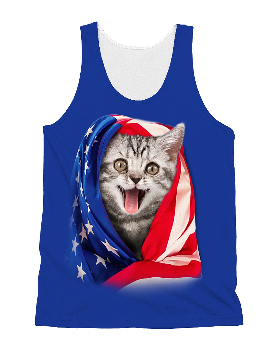 Cat Proud 1406 All-over Unisex Tank
