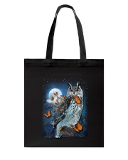 Owl and Butterfly Tote Bag thumbnail
