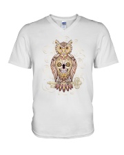 Skull key V-Neck T-Shirt thumbnail