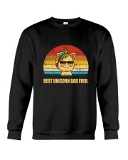 Unicorn Best Dad Ever 140319 Crewneck Sweatshirt thumbnail