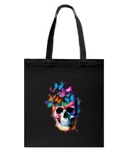 Skull Color Butterfly Tote Bag thumbnail