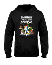 Unicorn Dabbin 0210 Hooded Sweatshirt thumbnail