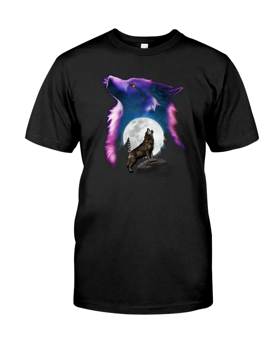 Couple Wolf Light Classic T-Shirt