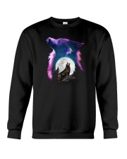 Couple Wolf Light Crewneck Sweatshirt thumbnail