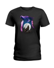 Couple Wolf Light Ladies T-Shirt thumbnail