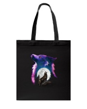 Couple Wolf Light Tote Bag thumbnail