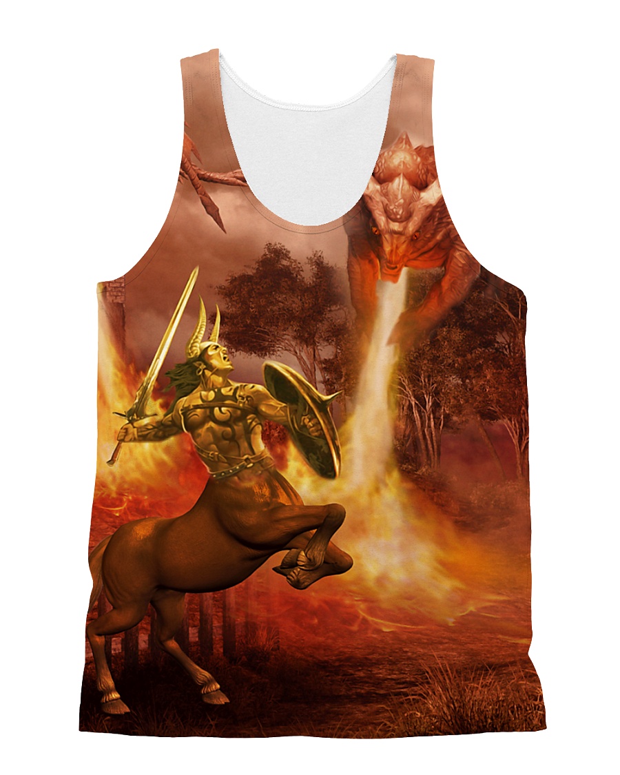 Centaur Fight 1806 All-over Unisex Tank