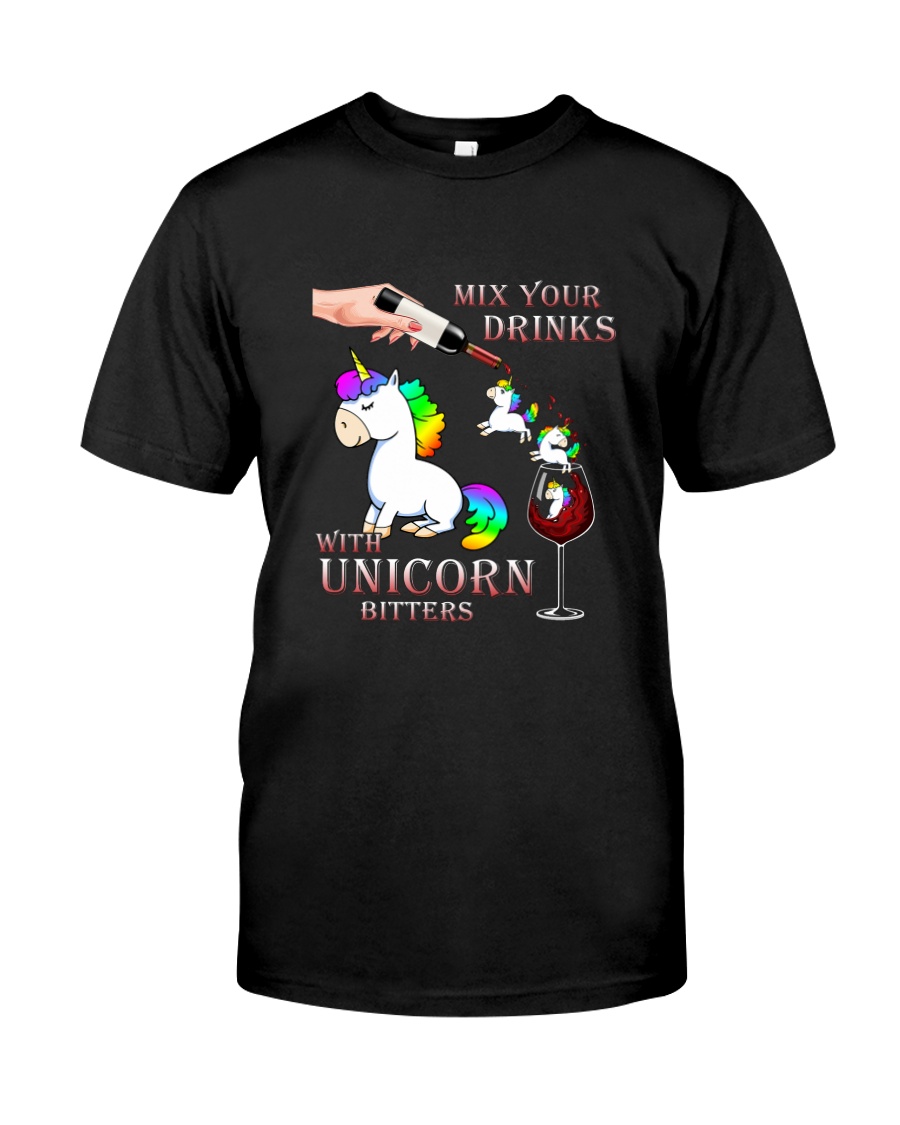 Unicorn wine 1209 Classic T-Shirt