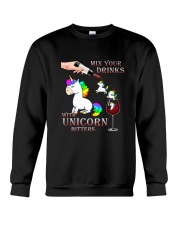 Unicorn wine 1209 Crewneck Sweatshirt thumbnail