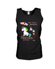 Unicorn wine 1209 Unisex Tank thumbnail