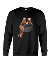Golden Retriever Bag Crewneck Sweatshirt thumbnail