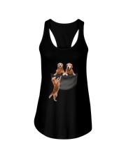 Golden Retriever Bag Ladies Flowy Tank thumbnail