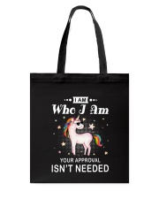 Unicorn Who I Am 2407 Tote Bag thumbnail