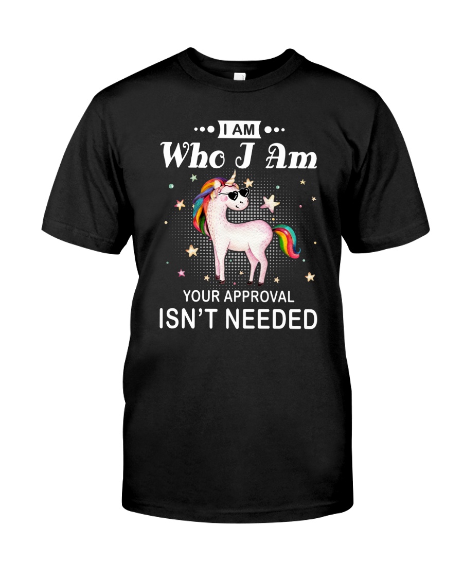 Unicorn Who I Am 2407 Classic T-Shirt