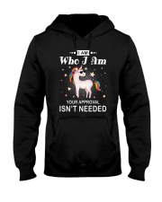 Unicorn Who I Am 2407 Hooded Sweatshirt thumbnail