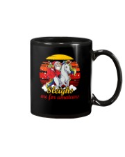 Santa And Unicorn Mug thumbnail