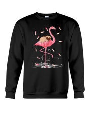 Pug Flamingo Cute 1806 Crewneck Sweatshirt thumbnail