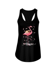 Pug Flamingo Cute 1806 Ladies Flowy Tank thumbnail