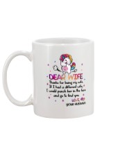 Unicorn Wife Mug back
