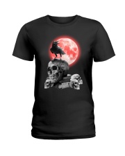 Skull gothic Ladies T-Shirt thumbnail
