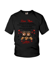 Rottweiler Dear Mom 1906 Youth T-Shirt thumbnail