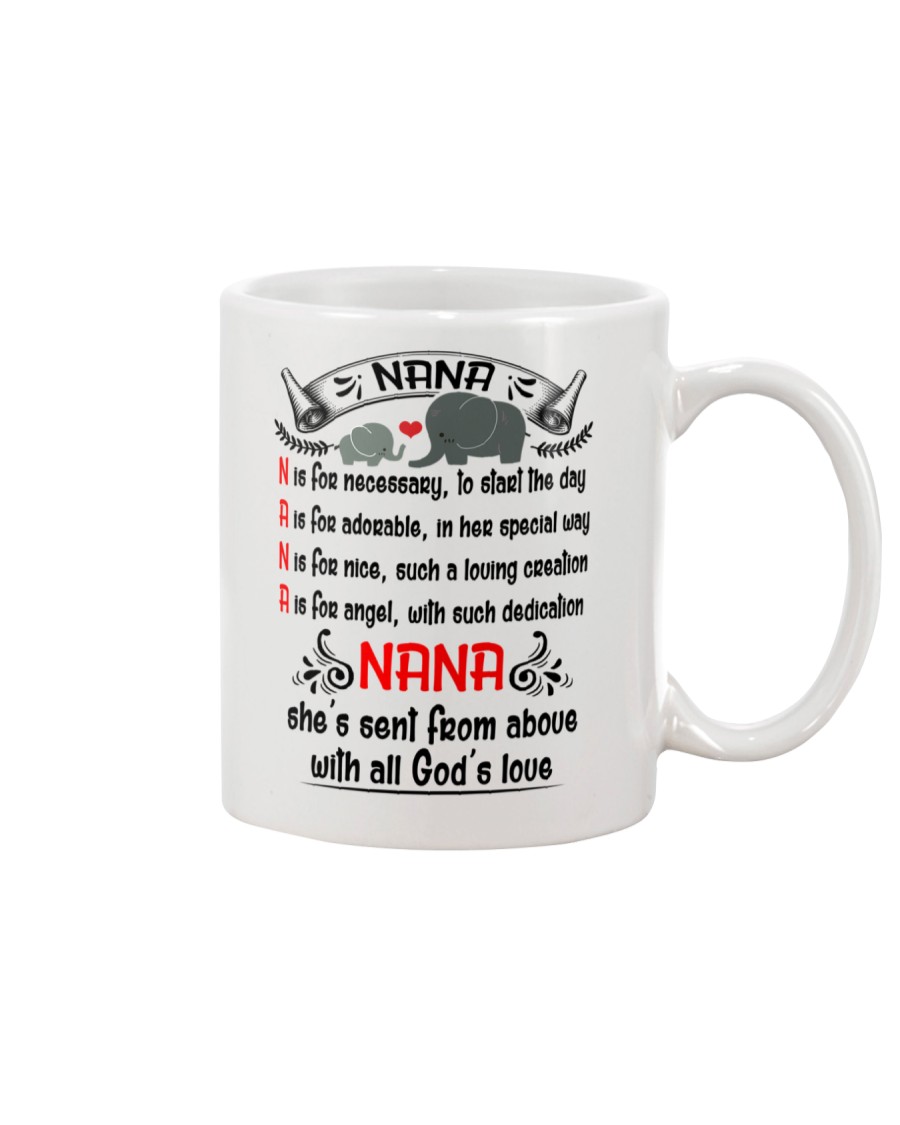 Elephant Nana Mug
