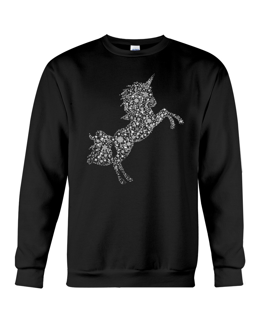 Unicorn Snowflake Crewneck Sweatshirt
