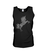 Unicorn Snowflake Unisex Tank thumbnail