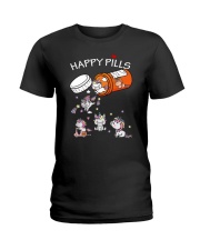 Unicorn Happy Ladies T-Shirt thumbnail