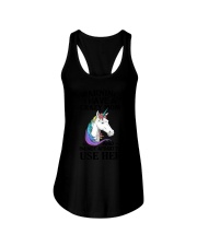 Unicorn Crazy Mom 140319 Ladies Flowy Tank thumbnail