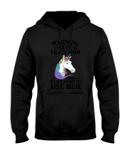 Unicorn Crazy Mom 140319 Hooded Sweatshirt thumbnail