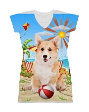 Pembroke Welsh Corgi Beach 1406 All-over Dress thumbnail
