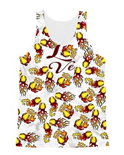 Softball Love 1606 All-over Unisex Tank front