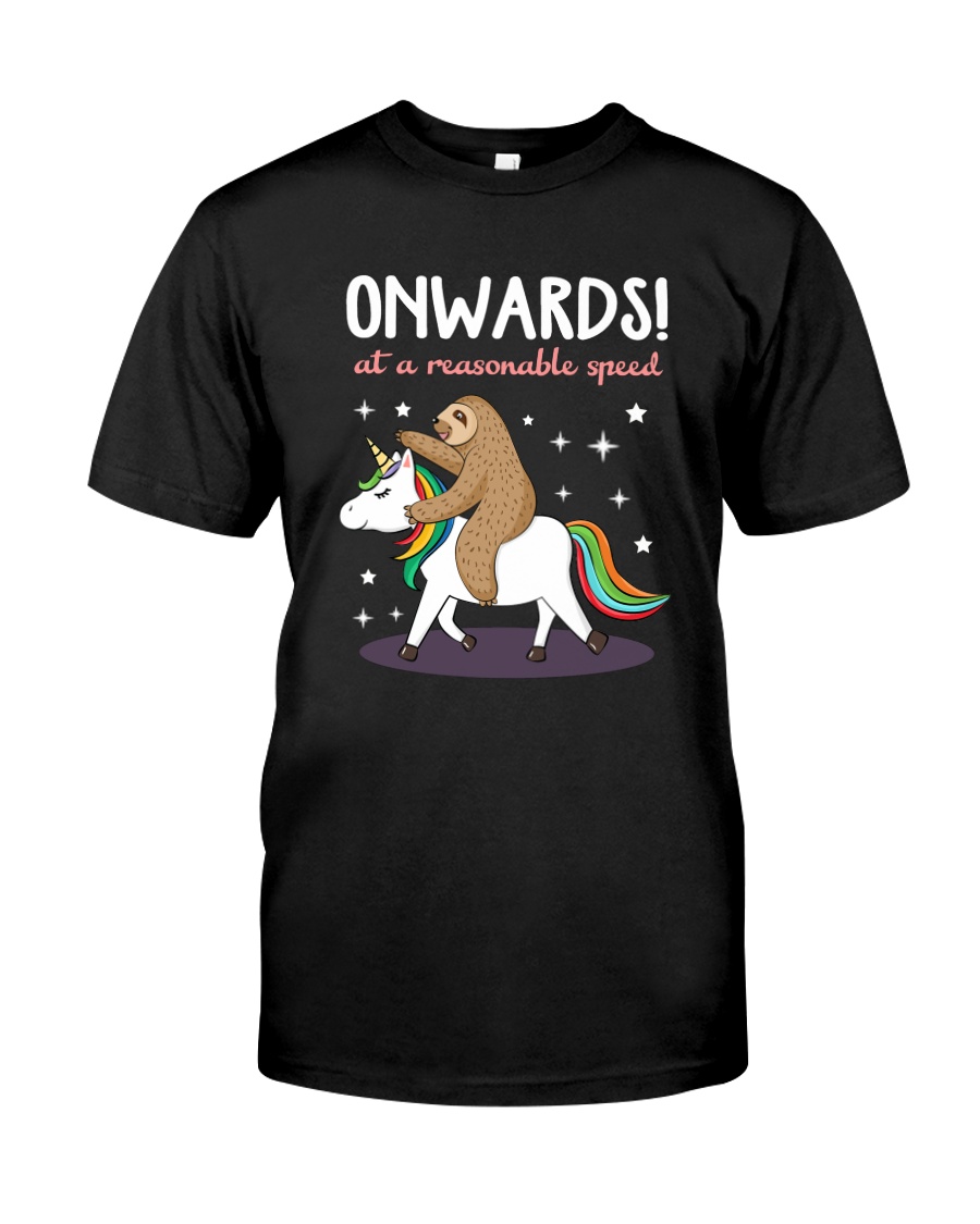 Unicorn and sloth 2408 Classic T-Shirt