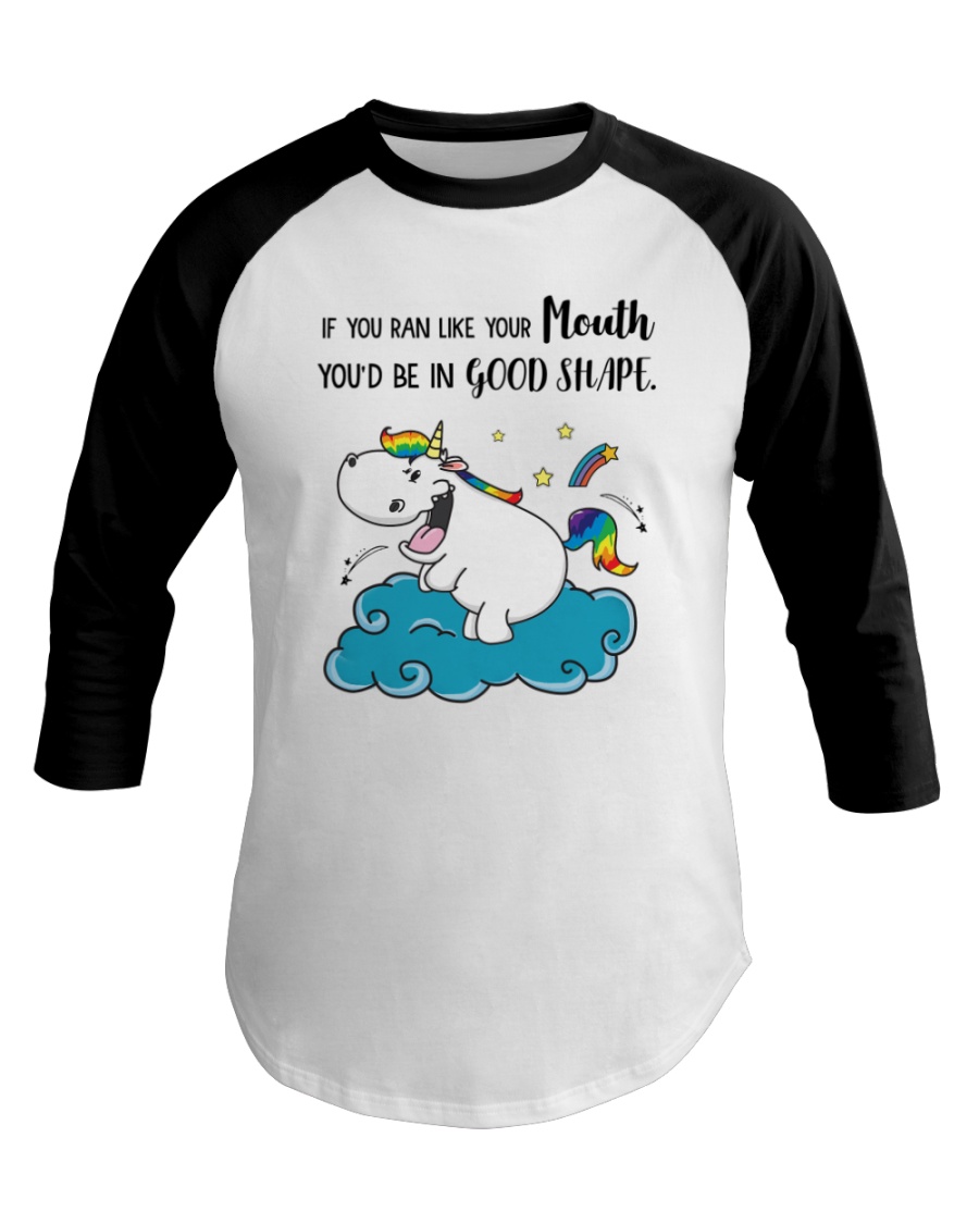 Unicorn good shape 2111 Baseball Tee