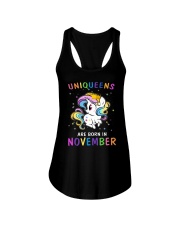 Uniqueen November Ladies Flowy Tank thumbnail