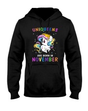 Uniqueen November Hooded Sweatshirt thumbnail
