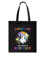 Uniqueen November Tote Bag thumbnail