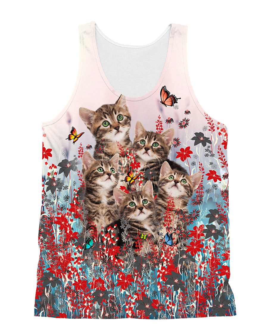 Cat Lovely 1606 All-over Unisex Tank
