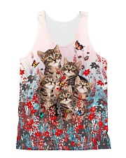 Cat Lovely 1606 All-over Unisex Tank front